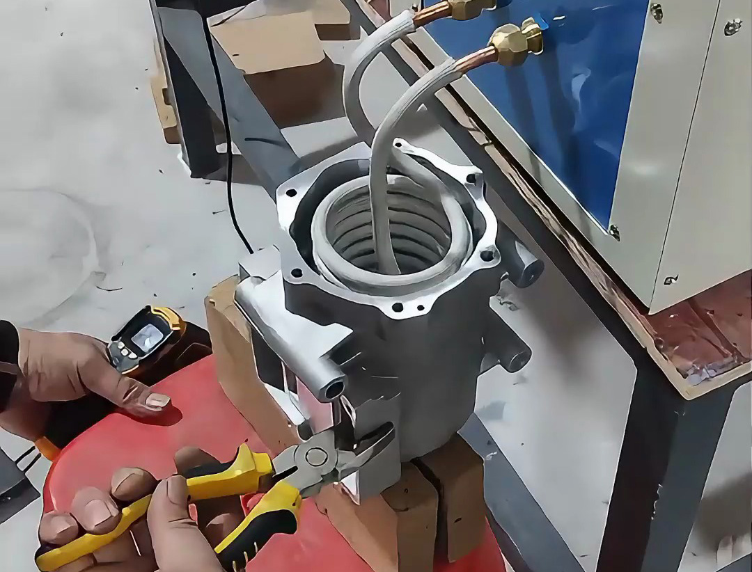 新能源汽車(chē)廠(chǎng)都在用的電機(jī)鋁殼加熱熱裝配技巧，看完秒懂